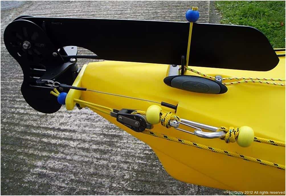 best kayak rudders and skegs: expedition - grade control